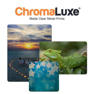 Chromaluxe 4013 Matte Clear Aluminum Photo Panel 11x14"