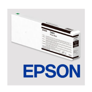 New Epson UltraChrome HD Photo Black 700ml Ink T55K100